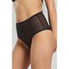 Banksia Recycled Tulle High Rise Underwear, Black - Underwear - 2