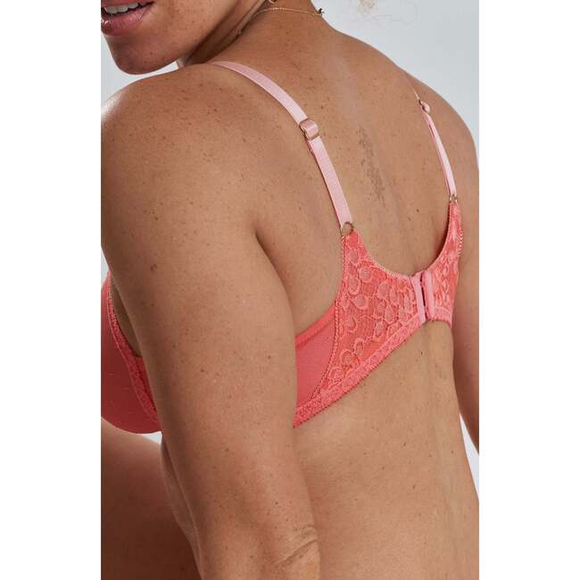 Anthelia Recycled Tulle Soft Bralette, Pink