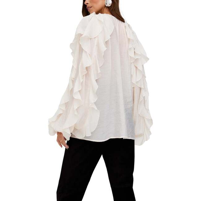 Sophie All Over Ruffle Blouse
