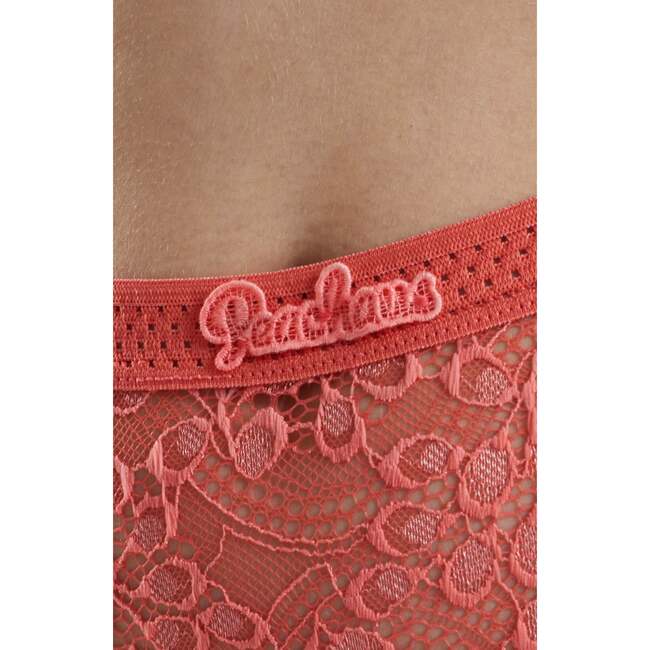 Betony Recycled Tulle High Rise Underwear, Pink - Underwear - 4