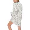 Simone Long Sleeve Nightshirt, Natural - Pajamas - 3