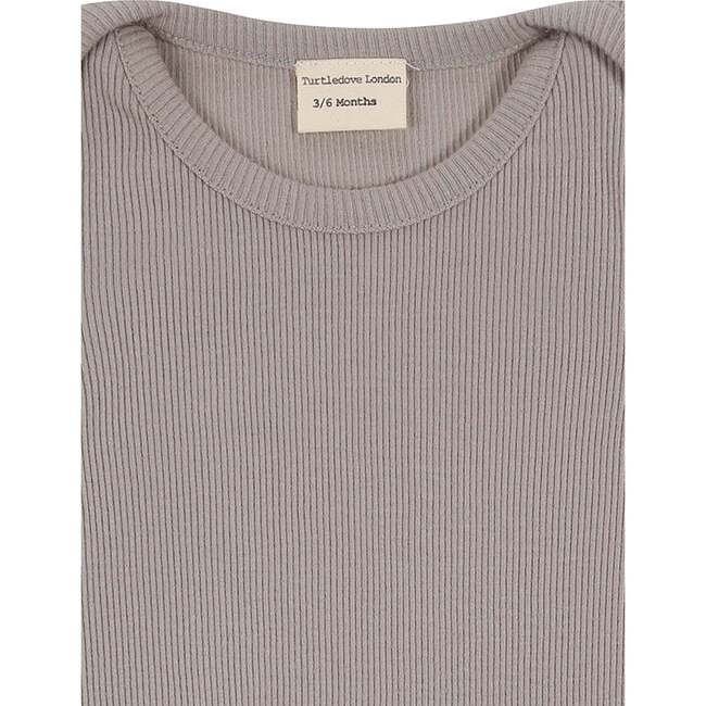 Rib Onsie, Grey - Onesies - 3