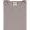 Rib Onsie, Grey - Onesies - 3 - thumbnail