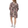 Simone Long Sleeve Nightshirt, Brown - Pajamas - 2