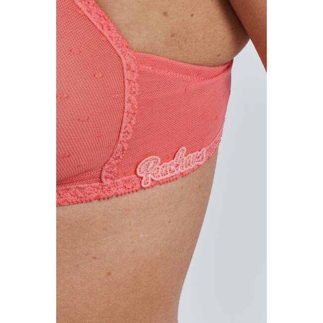 Anthelia Recycled Tulle Soft Bralette, Pink - Bras - 4