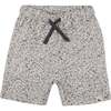 Multicolor Speckled Bear Print Shorts, Multi - Shorts - 1 - thumbnail