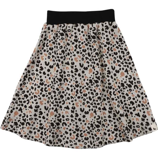 Leopard Animal Print Skirt, Multi