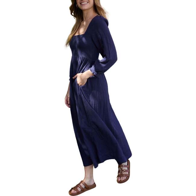 Pippa Shirred Bodice Maxi Dress