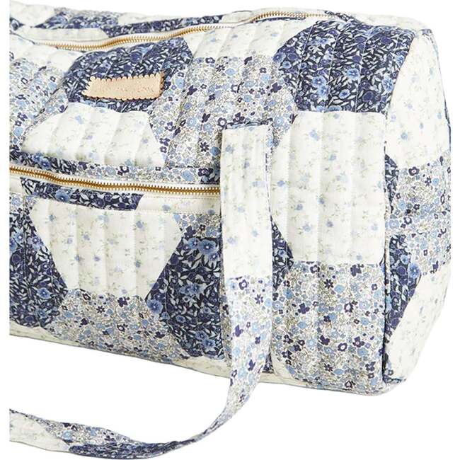 Patchwork Print Overnight Bag