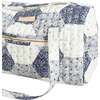Patchwork Print Overnight Bag - Bags - 2