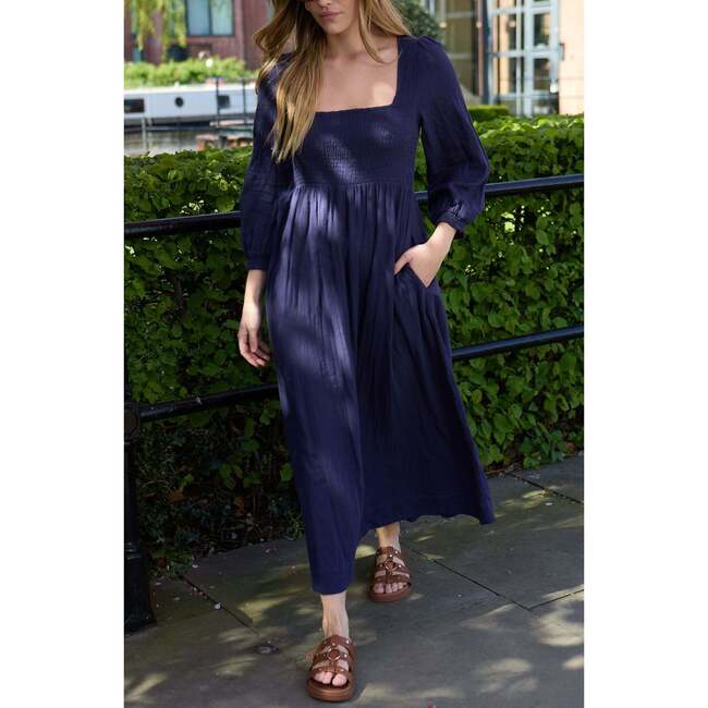 Pippa Shirred Bodice Maxi Dress