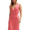 Pandora Bias Cut Sleeveless Embroidered Maxi Dress - Dresses - 3