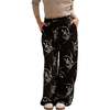 Lillibet Wide Leg Large Floral Print Trouser - Pants - 1 - thumbnail