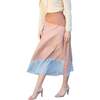 Ladbarn Colour Block Pleated Maxi Skirt - Skirts - 1 - thumbnail