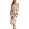 Jessica Detachable Strap Poppy Print Midi Dress - Dresses - 1 - thumbnail