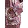 Evie Long Sleeve Print Pajama Set, Pink Multi - Pajamas - 2