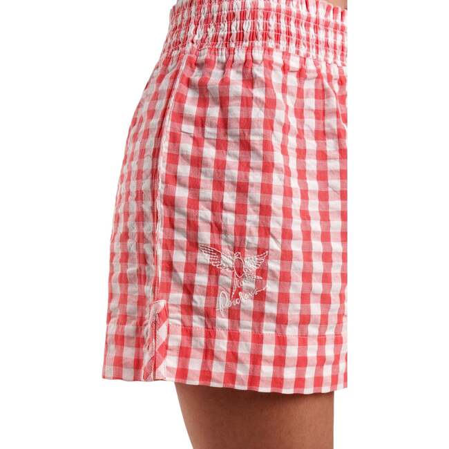 Lomandra Ethical Cotton Pajama Shorts, Pink - Shorts - 4