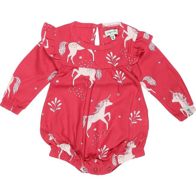 Unicorn Print Romper