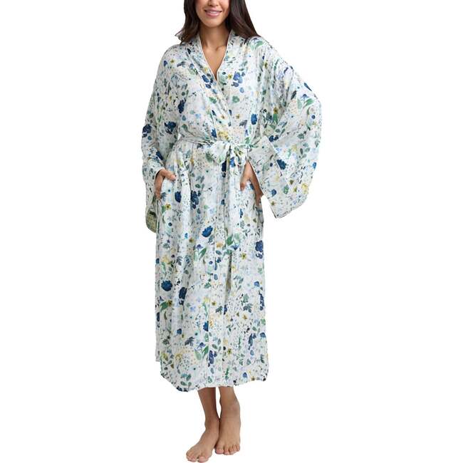 Corina Long Sleeve Robe, Natural