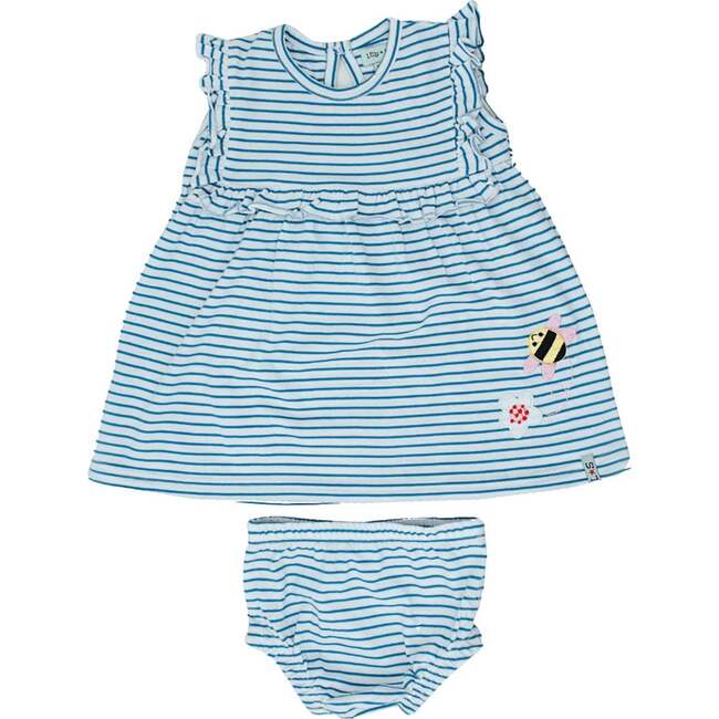 Stripe Print T-Shirt and Short Set