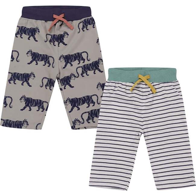 Tiger And Stripe Shorts - 2 Pack