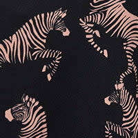 Evie Long Sleeve Print Pajama Set, Black - Pajamas - 4