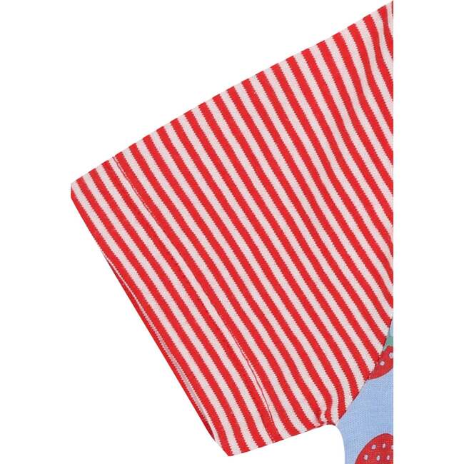 Strawberry and Stripe Print T-Shirts -2 Pack - Mixed Apparel Set - 3