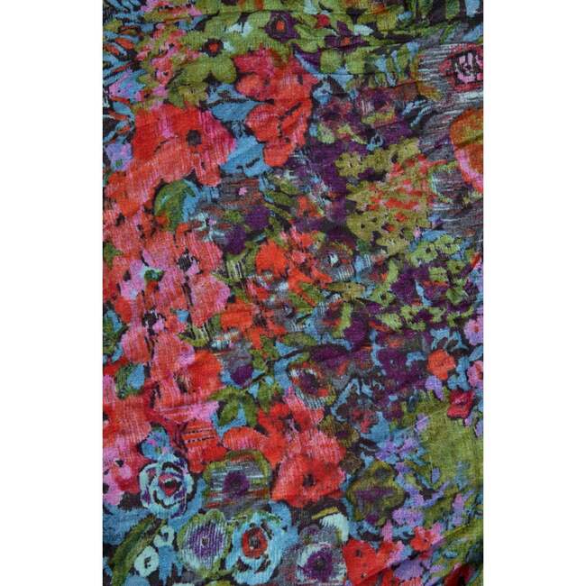 Autumn Floral Printed Scarf - Scarves - 5