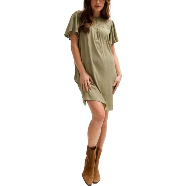 Roma Angel Sleeve Mini Dress