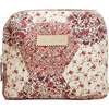 Print Wash Bag, Red - Bags - 1 - thumbnail
