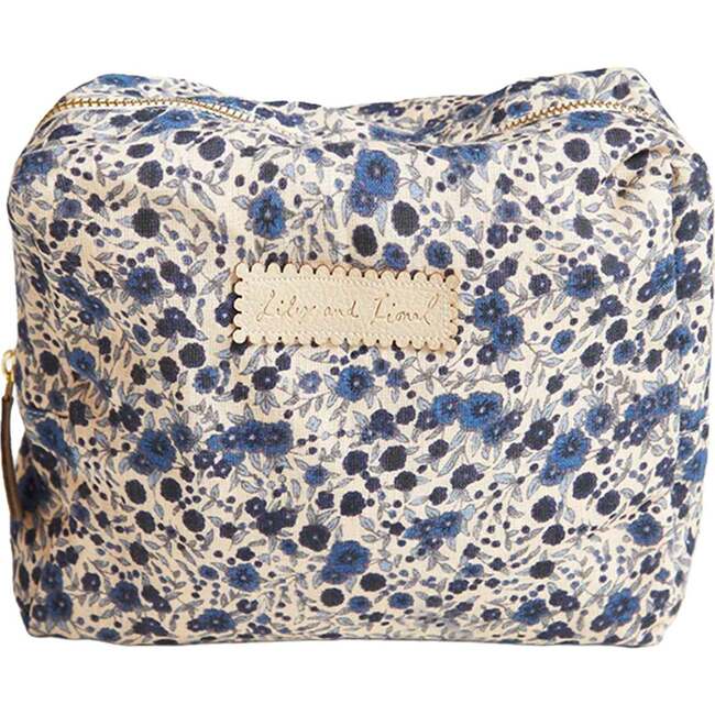 Print Wash Bag, Navy