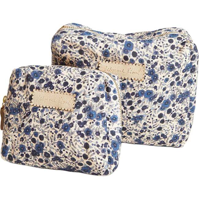 Print Wash Bag, Navy