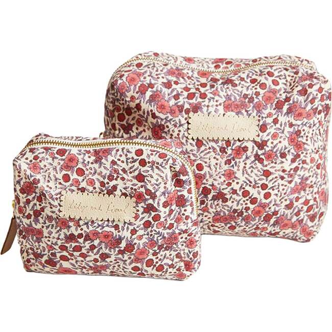 Print Wash Bag, Pink