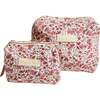 Print Wash Bag, Pink - Bags - 2
