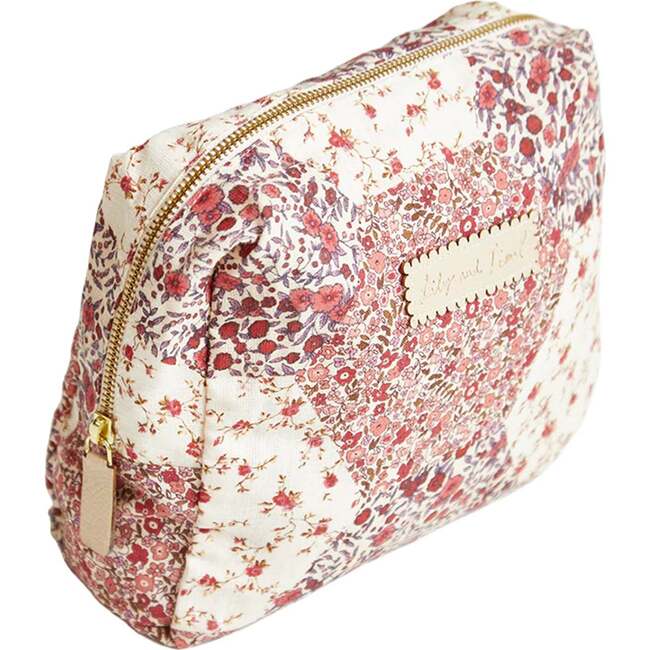 Print Wash Bag, Red - Bags - 3