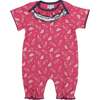 Seahorse Print Romper - Rompers - 1 - thumbnail