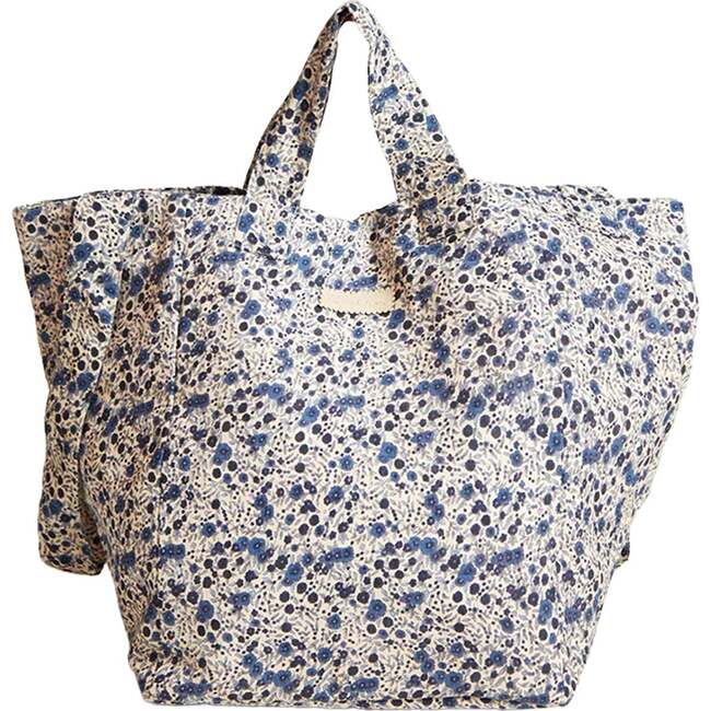 Print Tote Bag, Blue
