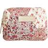 Print Cosmetic Bag, Pink Floral Multi - Bags - 1 - thumbnail