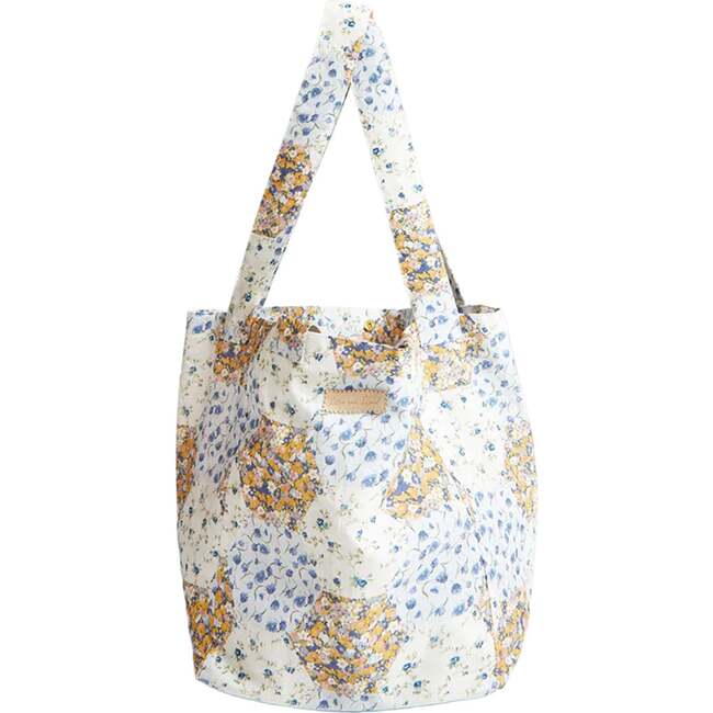 Print Tote Bag, Light Blue
