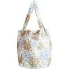 Print Tote Bag, Light Blue - Bags - 2