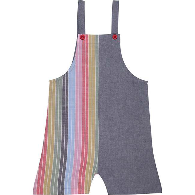 Rainbow Stripe Print Jumpsuit