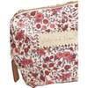 Print Cosmetic Bag, Pink Floral - Bags - 3