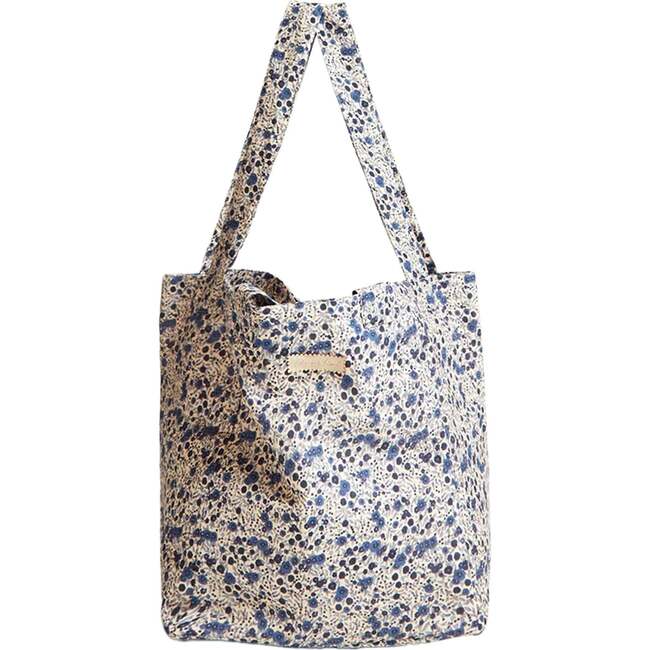Print Tote Bag, Blue