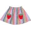 Rainbow Stripe Print Skirt - Skirts - 1 - thumbnail