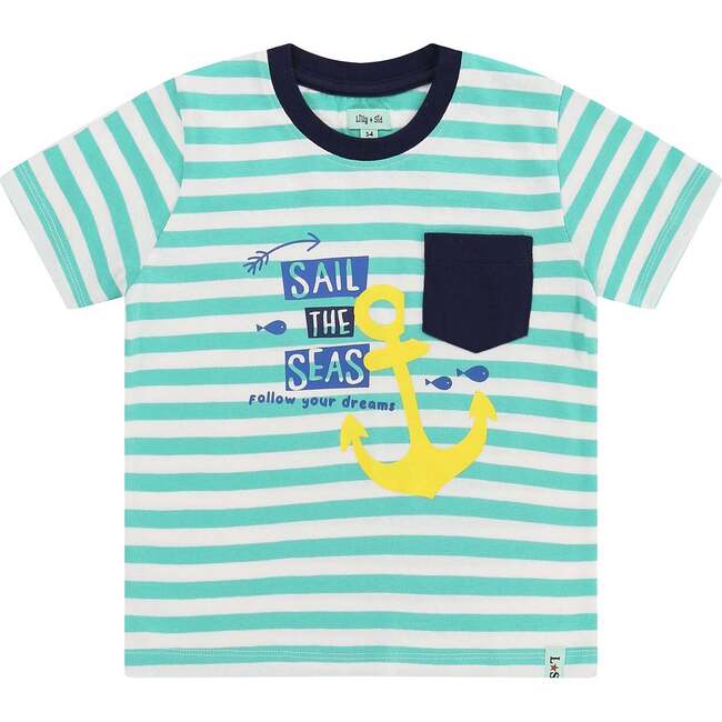 Sail The Seas Slogan T-Shirt
