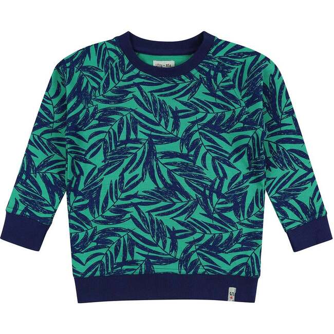 Palm Print Sweatshirt