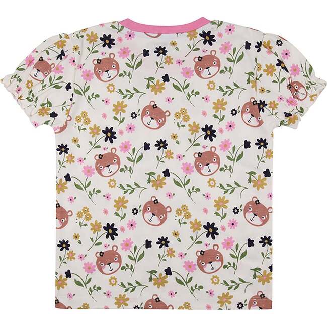 Lilly And Sid And Stripe Print T-Shirts - 2 Pack