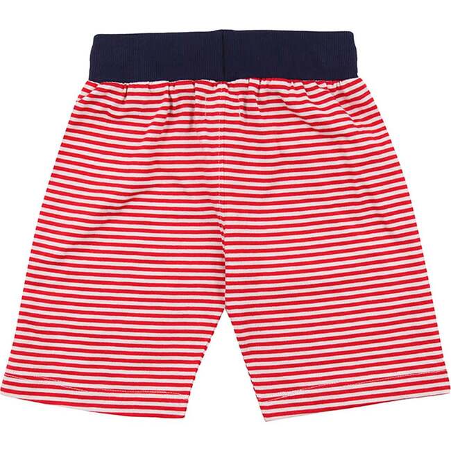 Happy Ice Cream And Stripe Print Short - 2 Pack