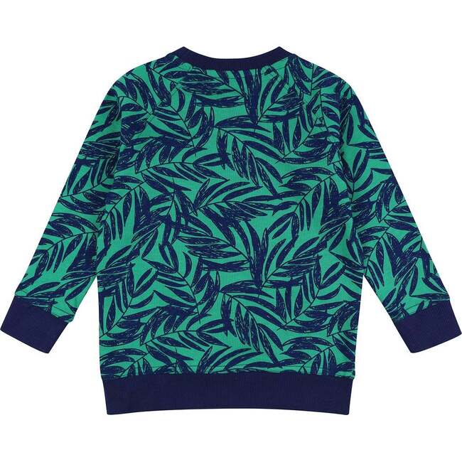 Palm Print Sweatshirt