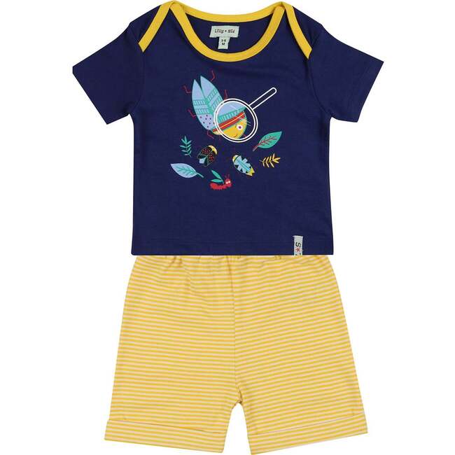 Bugs Print Top and Short Set